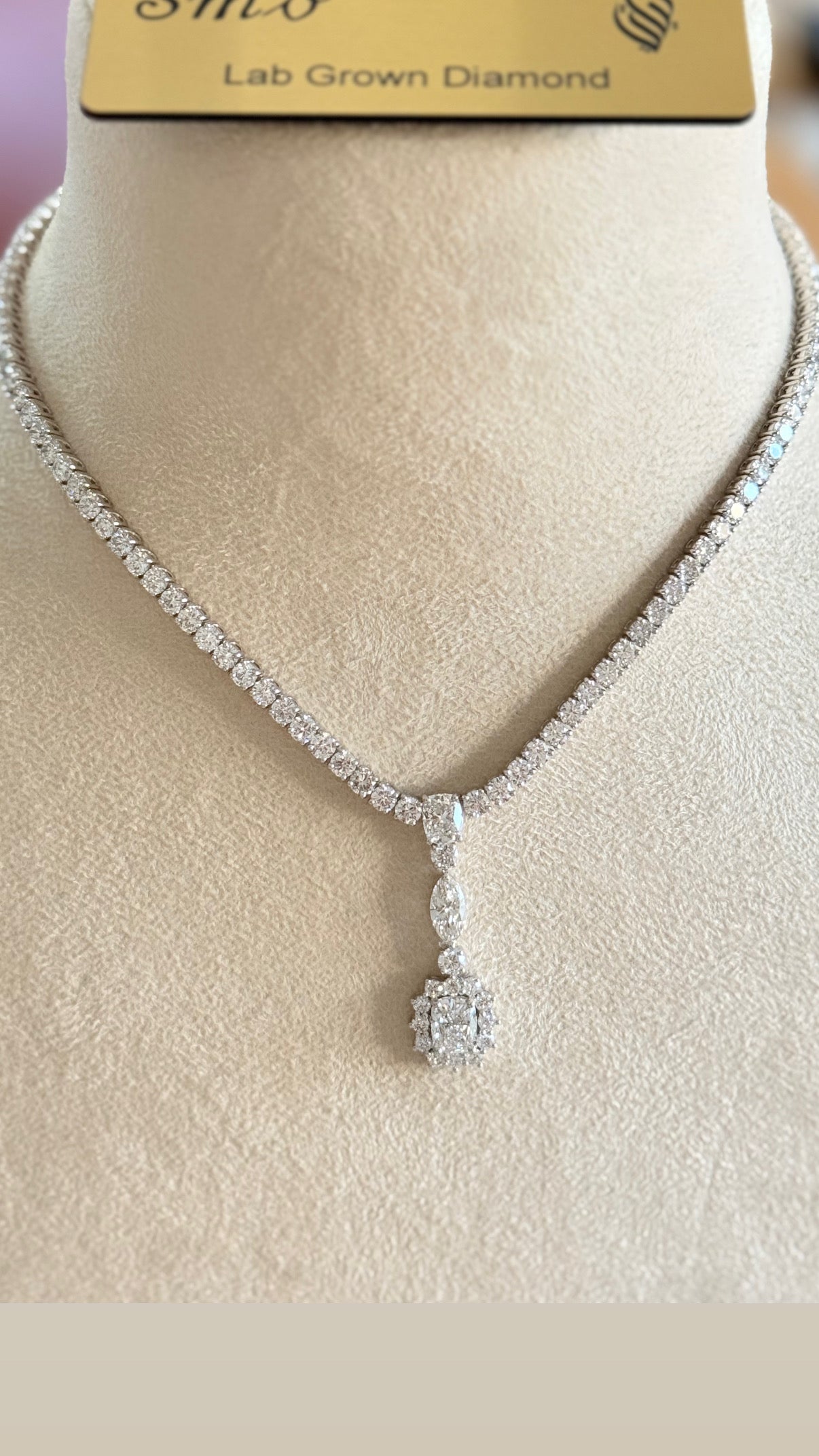 Lab grown diamond Necklace