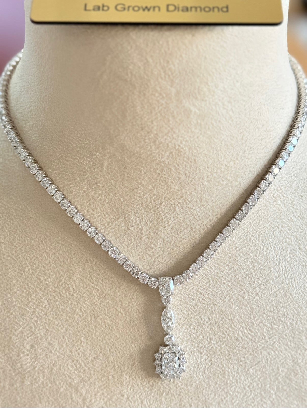 Lab grown diamond Necklace